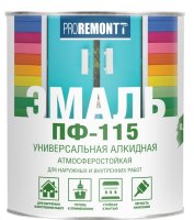 Эмаль ПФ-115 винно-красная 1,9 кг PROREMONTT 